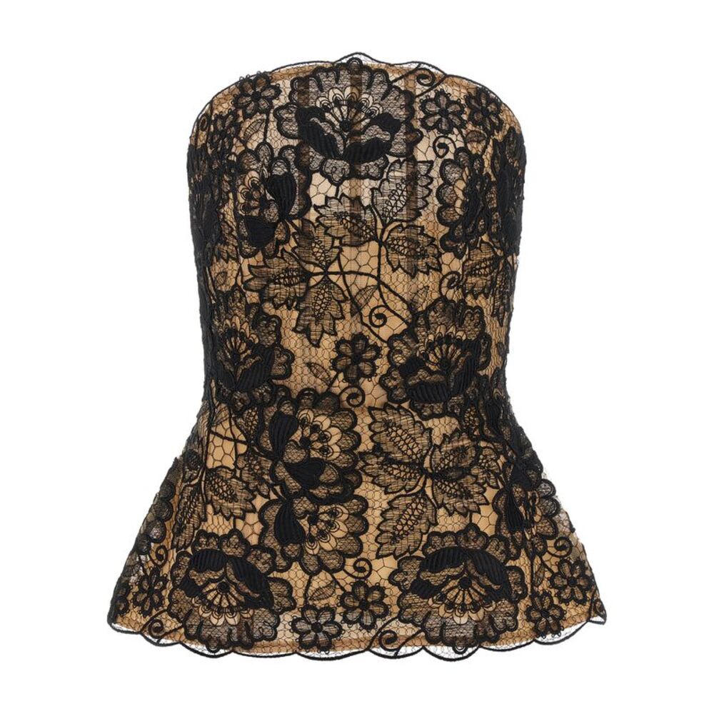 Elie Saab Women Guipure Lace Corset